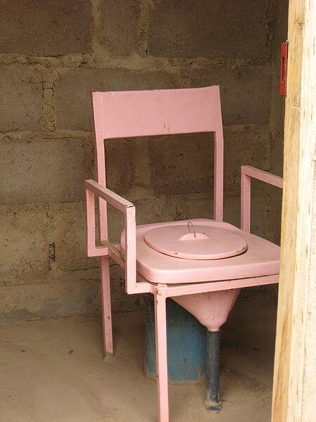 File:Urine diversion insert is placed on metal chair (6898407624).jpg