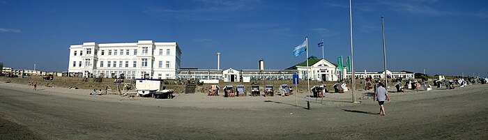 Panorama "Giftbude" at Norderney, Germany