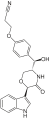 English: Structure of oxazinin-5 (drawn according to p. 176) Deutsch: Struktur von Oxazinin-5