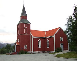 English: Elverhøy church, Tromsø