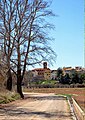 Vista parcial de Torrebaja (Valencia), desde el camino del Rento.