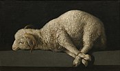 Agnus dei 1635-1640, Madrid, Museo del Prado