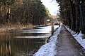 Der Kanal bei Schloss Kugelhammer mit Blick Richtung Feucht