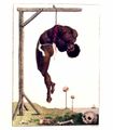 1796 - William Blake - "A Negro Hung Alive by the Ribs to a Gallows" illustration for Captain John Stedman.