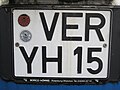 Old plate Kreis Verden
