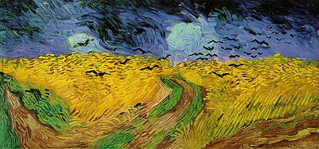 Vincent van Gogh: Wheat Field with Crows, 1890