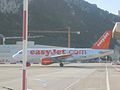 Airbus A319-100 G-EZEP at Gibraltar Airport