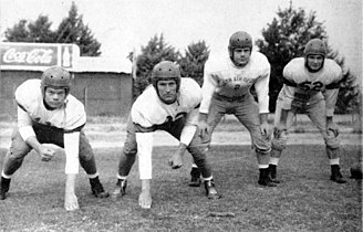 A group from the 1943 Texas Tech team