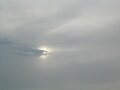 Sun shining through Altostratus undulatus