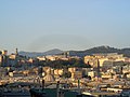 Panorama di Genova da via degli Archi