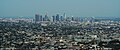 Daytime view of Downtown L.A., as seen from Hollywood