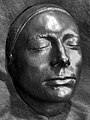 John Keats life mask by Benjamin Robert Haydon (1816)