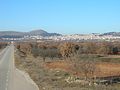 View of the city from south.