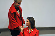 Xuxa and Queen Silvia of Sweden (19 May 2011)