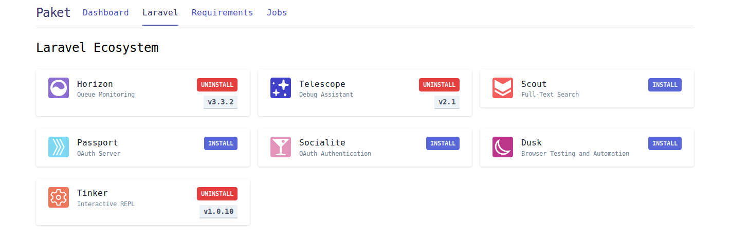 Laravel Ecosystem