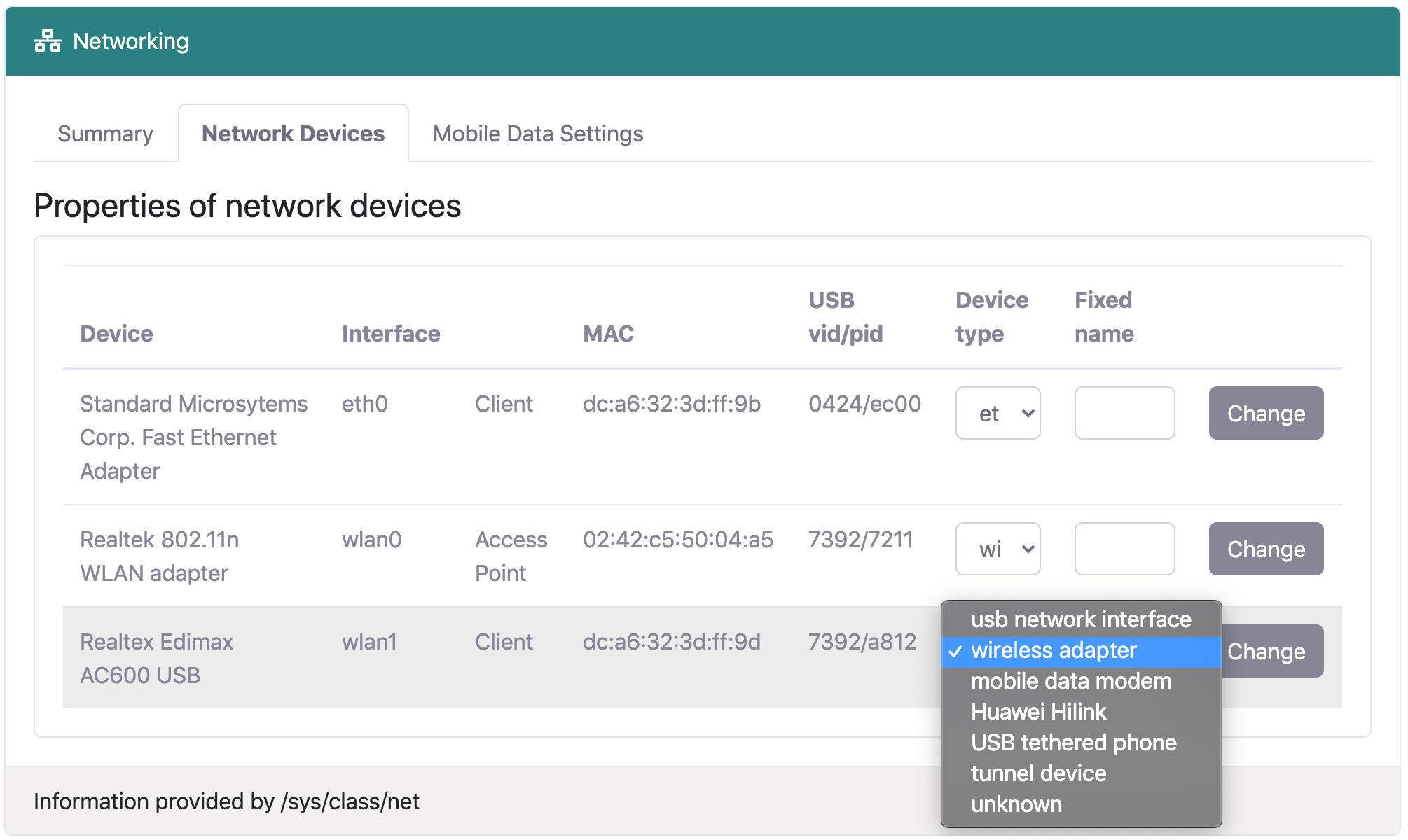 Networking: Network devices