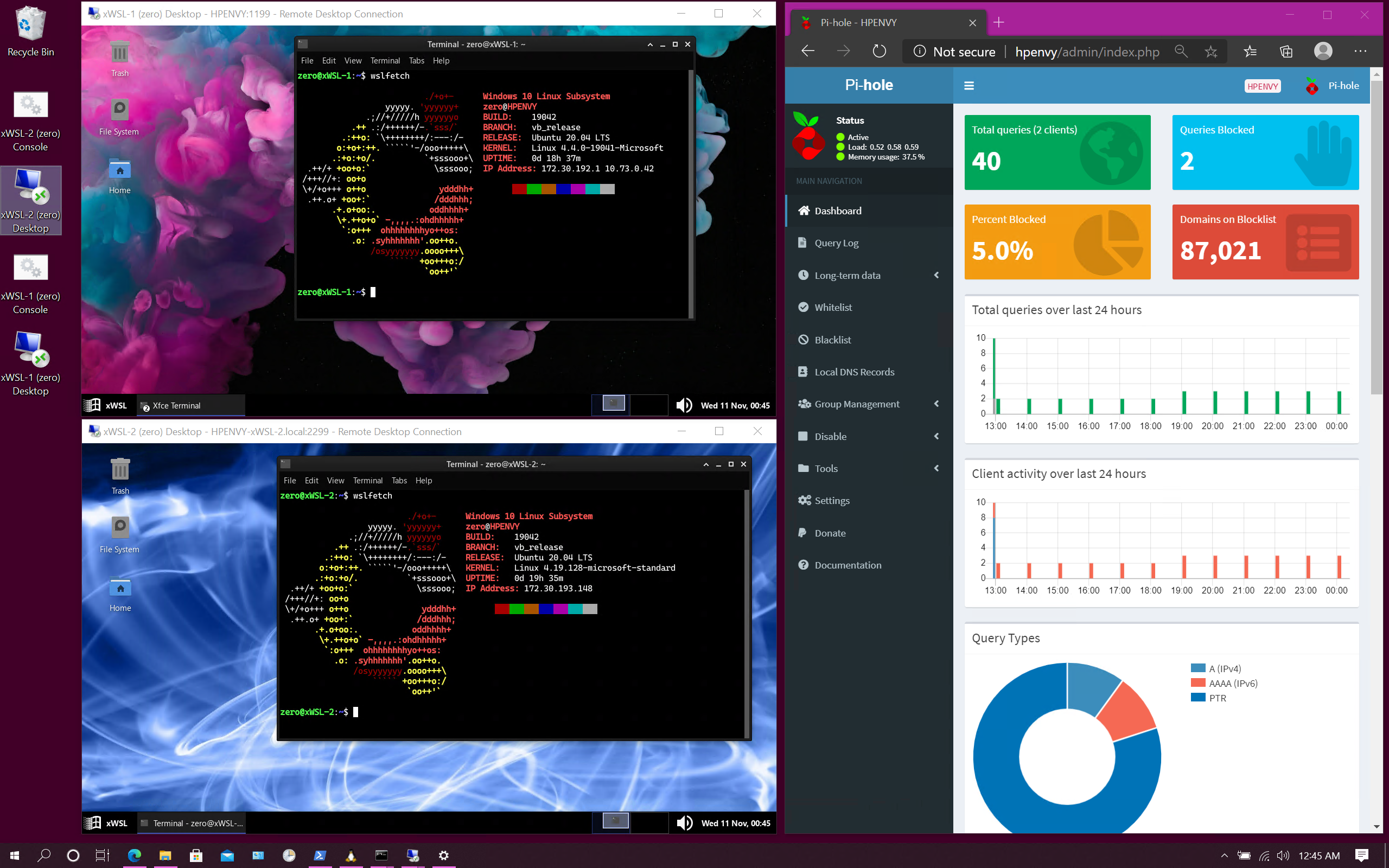 xWSL Instances