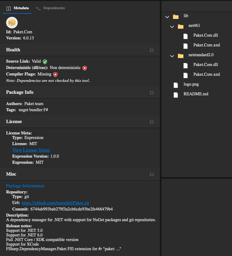 metadata and file layout