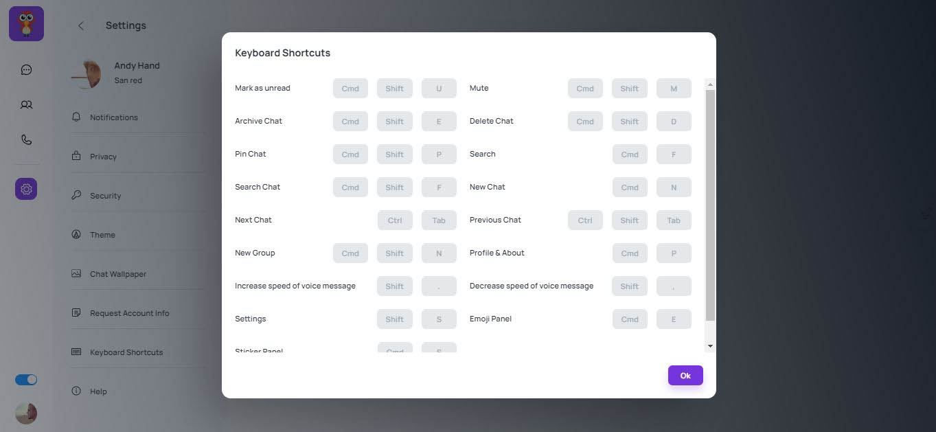 React js chat app 3