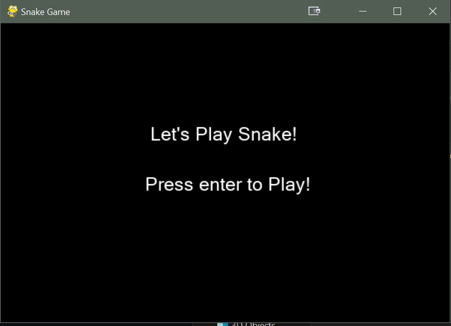 WelcomeScreenSnake