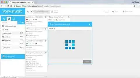 VoIPstudio reception console