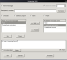 SMS composer