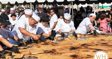 Récord mundial de pupusa establecido en Fiesta DC