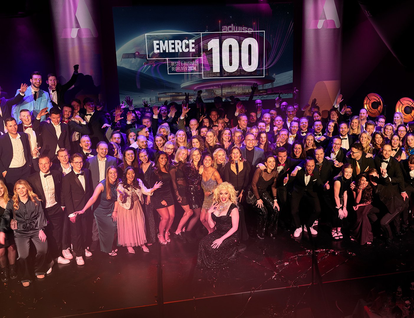 Adwise is Emerce100 best full service agency 2024