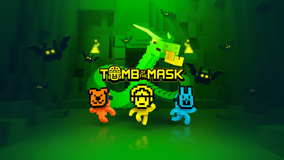 Et skjermbilde av Tomb of the Mask  fra Playgendary.