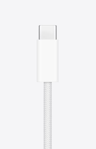 Gros plan d’un câble de charge USB-C.