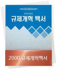 2000 규제개혁백서