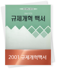 2001 규제개혁백서