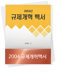 2004 규제개혁백서