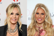 Split image of Tamra Judge and Gretchen Rossi