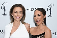 Lala Kent and Scheana Shay at the 73rd annual Miss USA Pageant at Peacock Theater