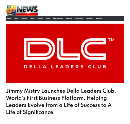 WFMZ TV IND 69 News allentown Pennsylvania featuring Della Leaders Club - Jimmy Mistry launches DLC World's First Business Platform