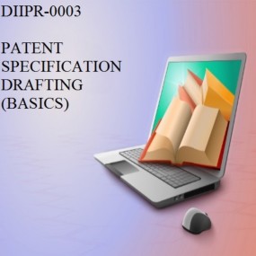 Patent Specification Drafting (BASIC) - DIIPR-0003