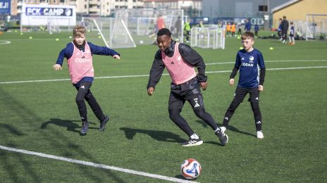 FCK Camp med David Katlego fra U19-truppen