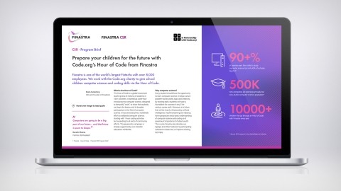 Finastra Hour of Code Program Brief