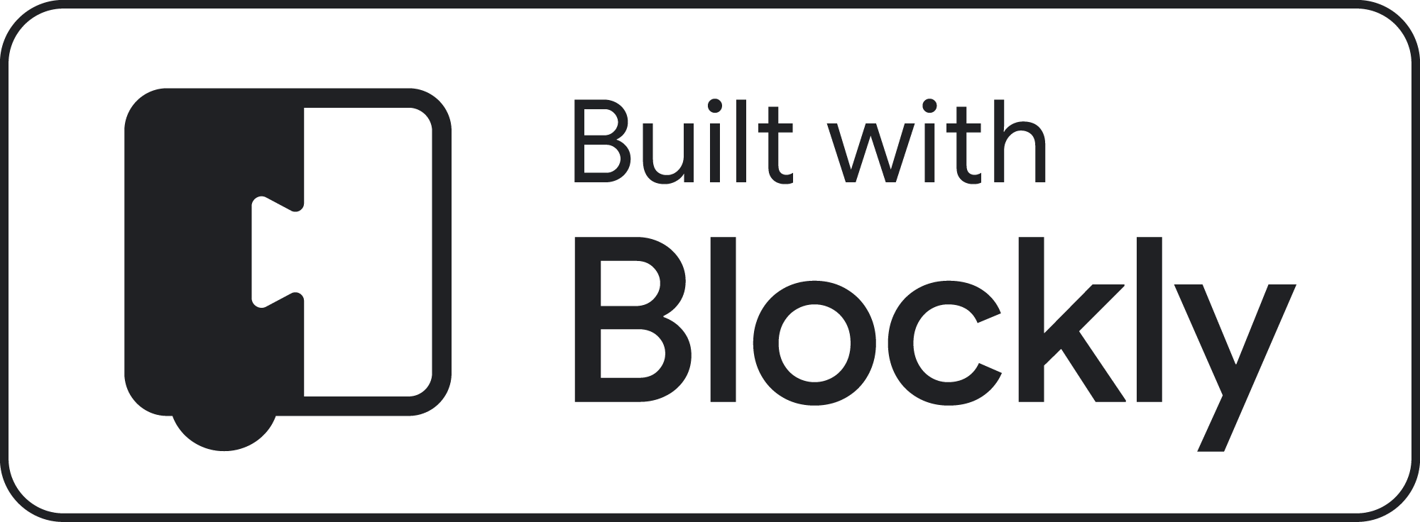 Logotipo de Built with Blockly