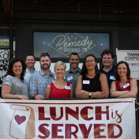 Lunch is Served Board of Directors, Group Volunteers, Lunch is Served