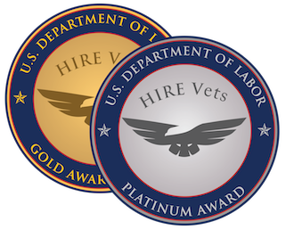 Gold and Platinum HVMP Award medallions