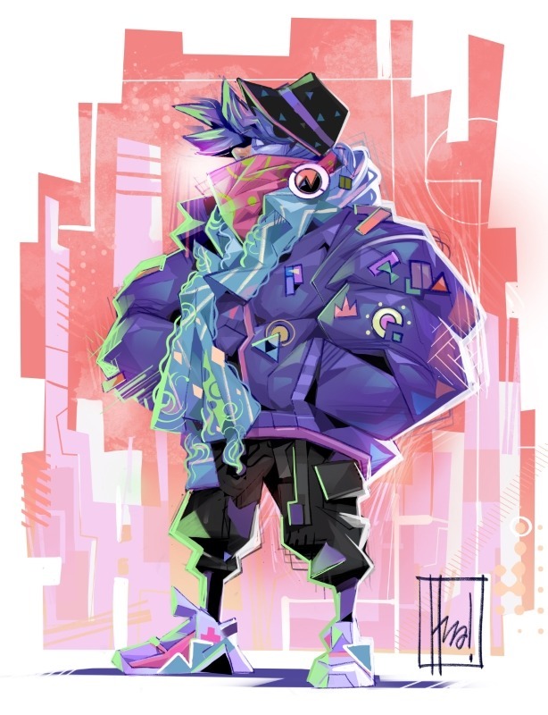 2057, Character Design by Hurca!