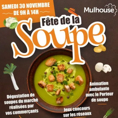 Fête de la soupe au Marché : 10 soupes à déguster et des animations