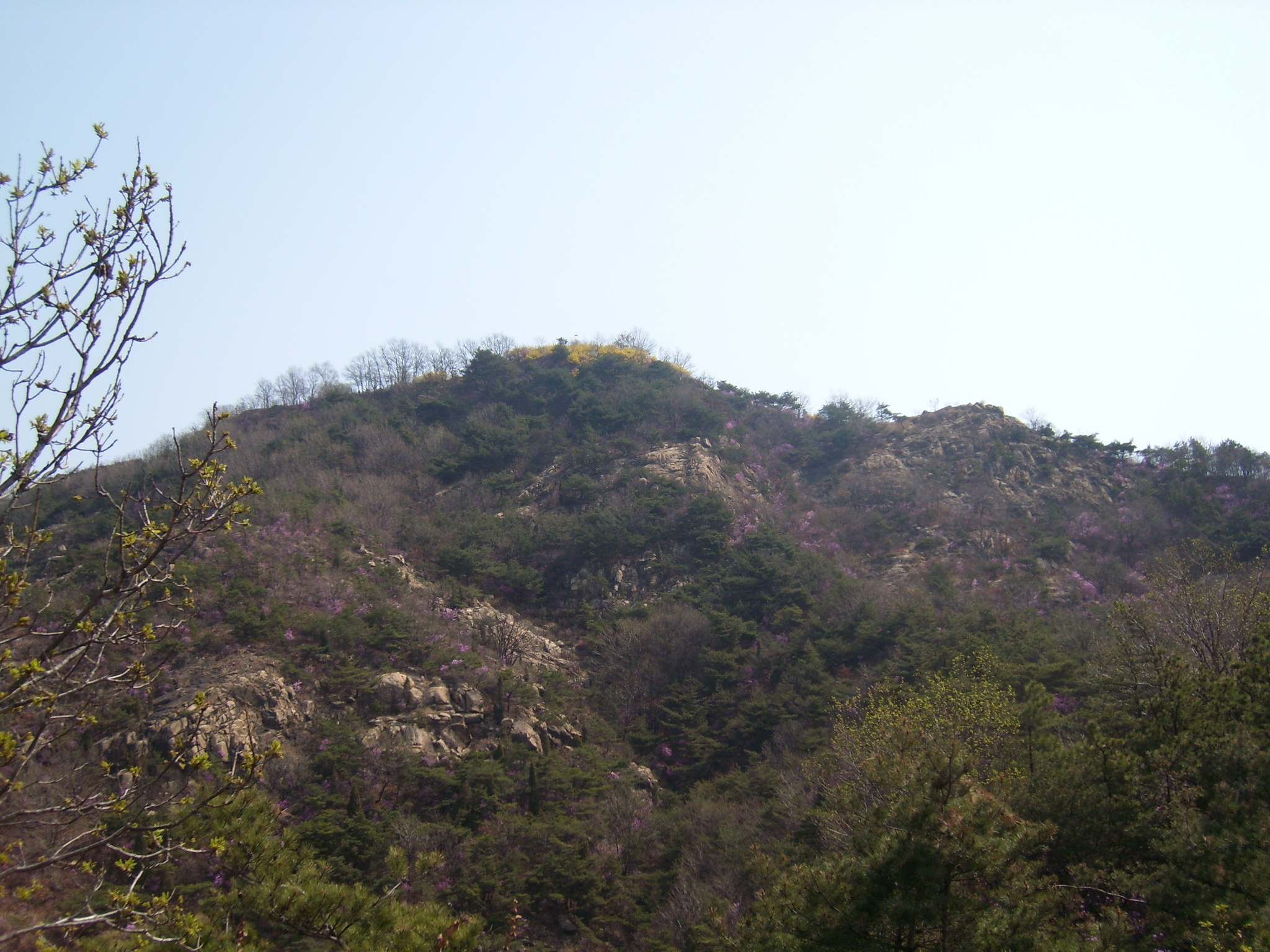 용마산 3보루 원경