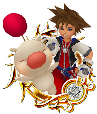 Sora & Moogle