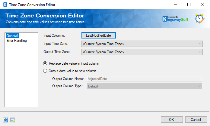 SSIS Time Zone Conversion - General