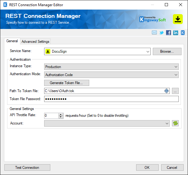 DocuSign Connection Manager