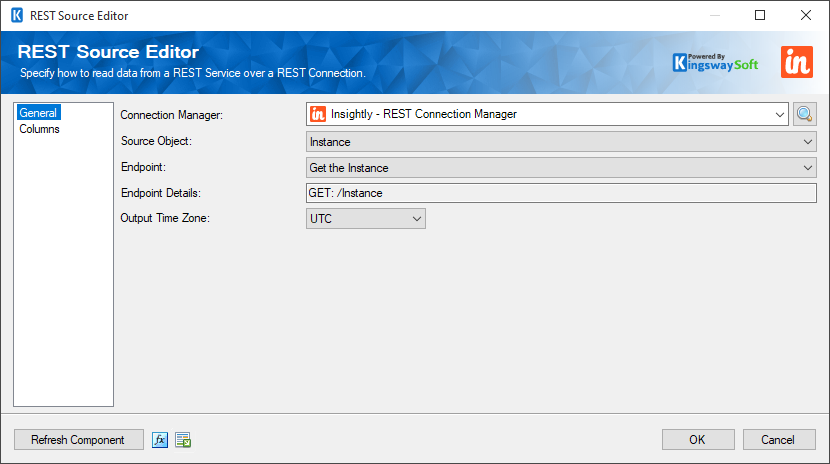 SSIS Insightly REST Source