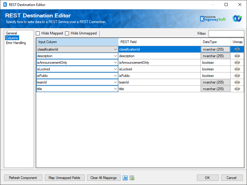 WebEx Rest Destination component - Columns.png